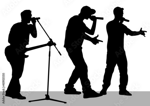 Band on stage