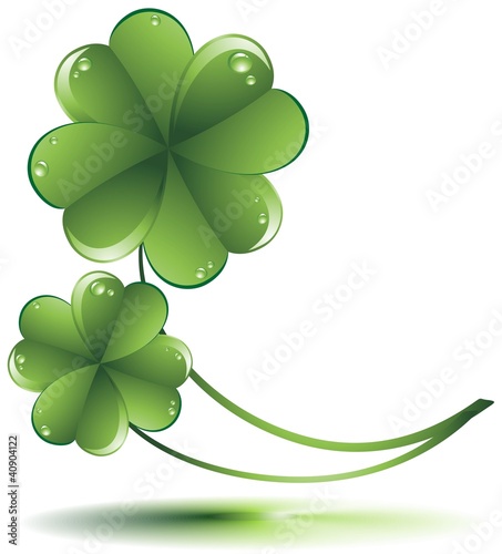 Quadrifoglio-Clover-Shamrock-vector