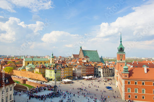 Old town square, Warsaw, Poland