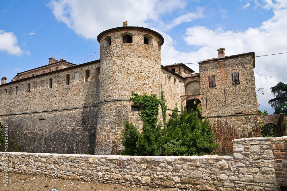 Castle of Agazzano. Emilia-Romagna. Italy.
