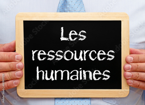 Les ressources humaines photo