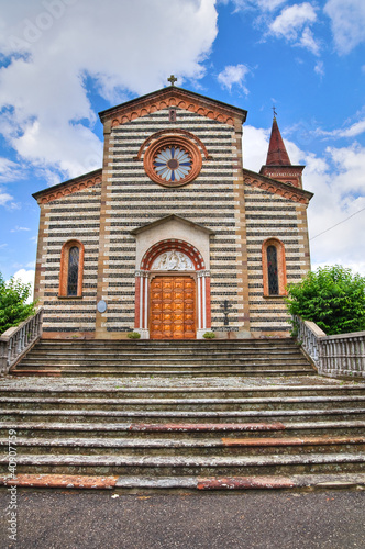 St. Savino church. Rezzanello. Emilia-Romagna. Italy. photo
