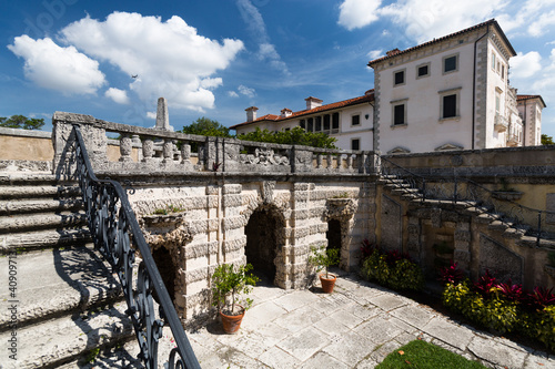 Musée Vizcaya à Miami Dade en Floride photo