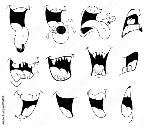 Cartoon Mouths
