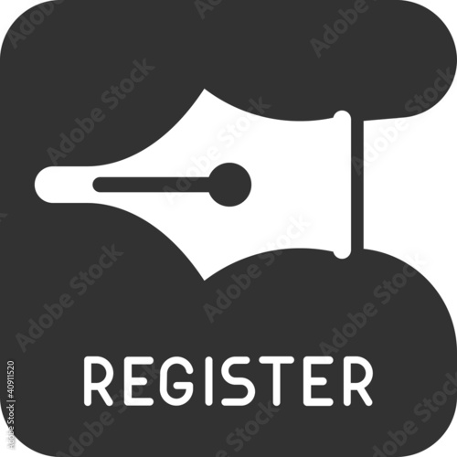 Register - vector icon