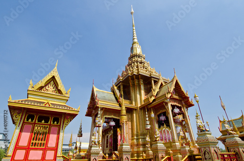 The royal crematorium (Phra Men) in the royal cremation ceremony photo