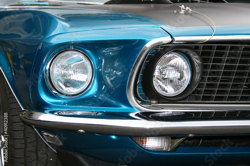 Konstfotografi Oldtimer Auto Front