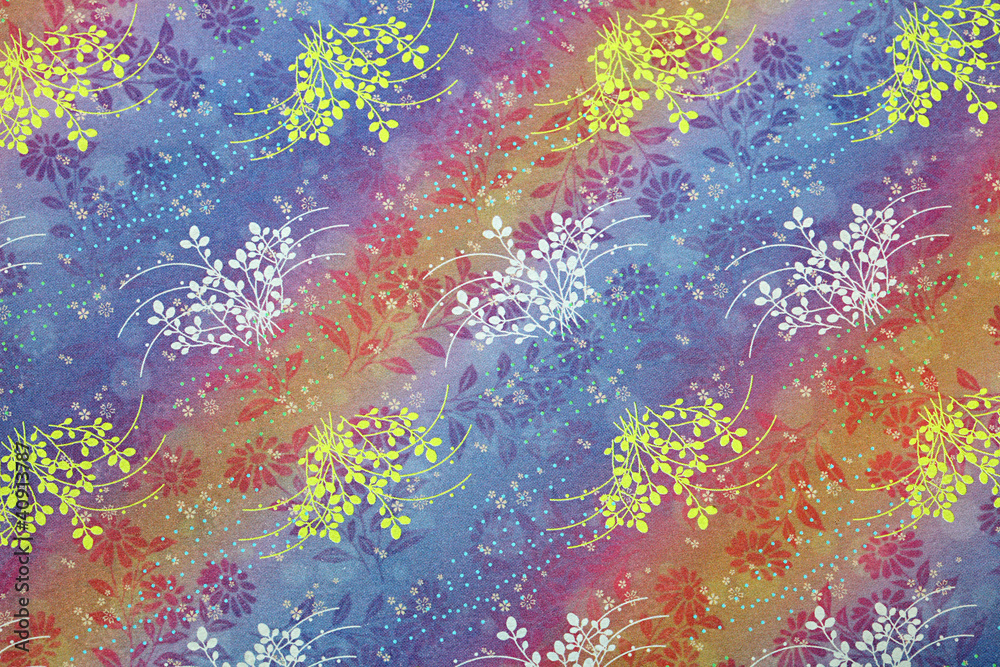 Pattern on the wrapper of the Japanese. Pattern on the wrapper of the Japanese.