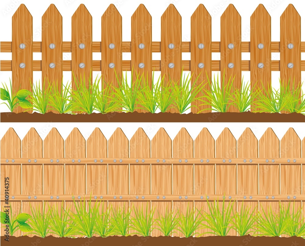 Fototapeta premium wooden fence