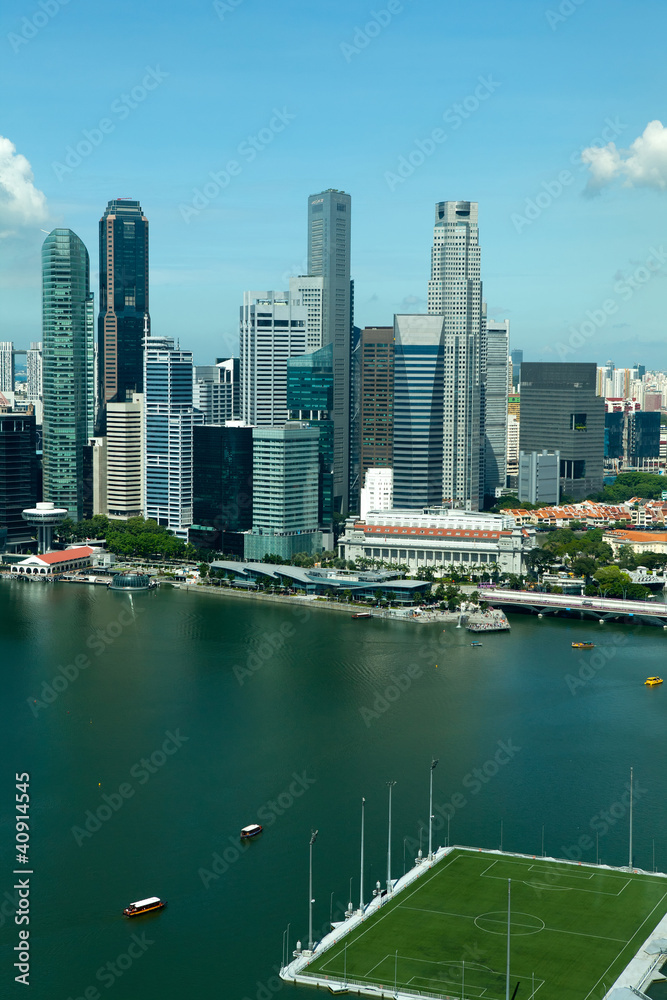 Fototapeta premium Marina Bay, Singapore