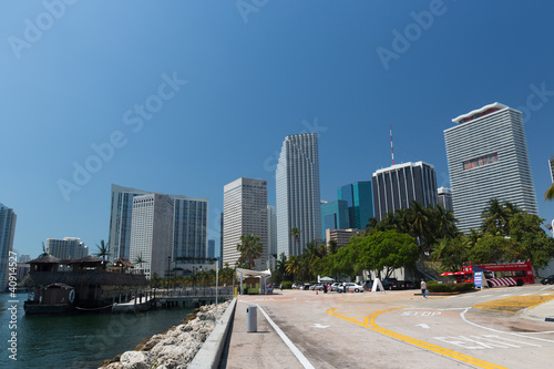 Immeuble de downtown à Miami © Jean-Marie MAILLET