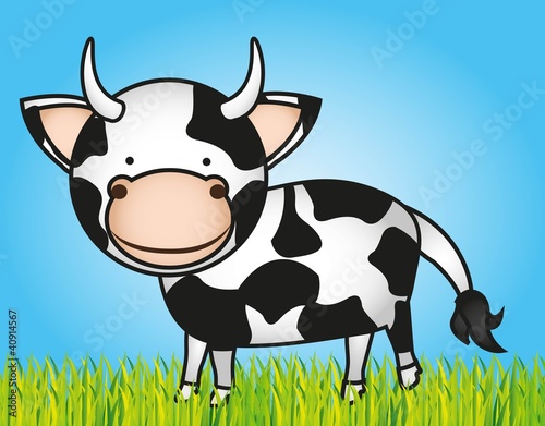 cute cartoon cow
