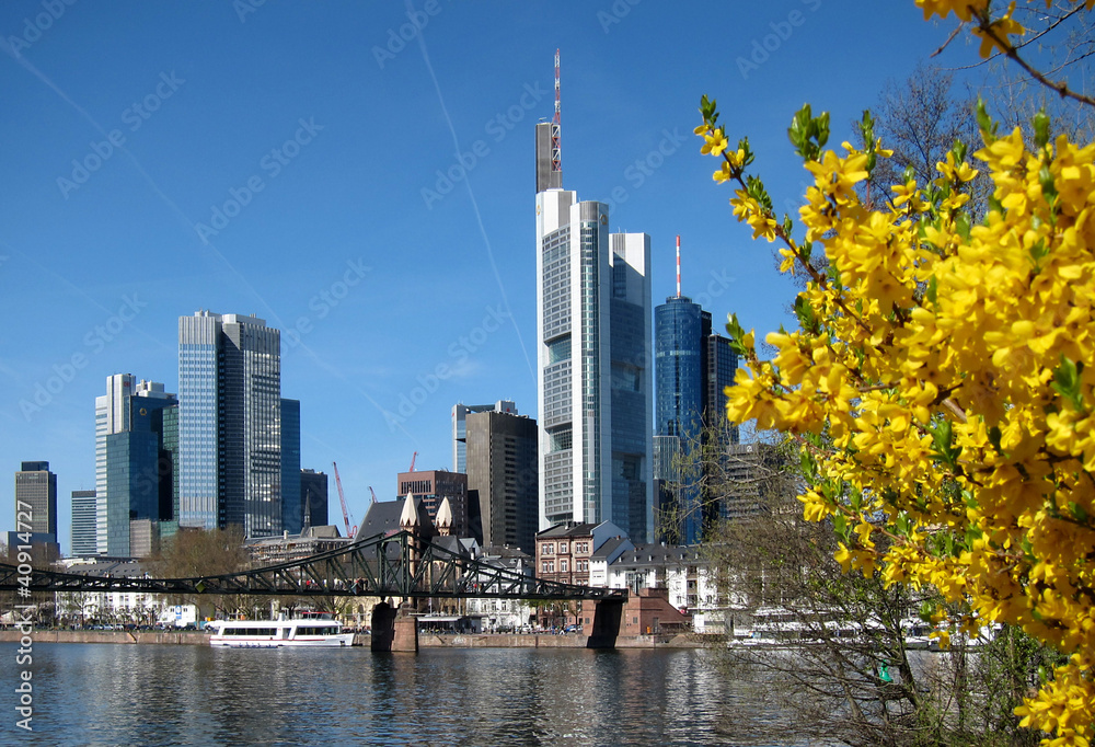 Frankfurt am Main im Frühling