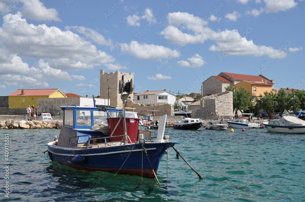 Obraz premium Küste bei Razanac, Kroatien