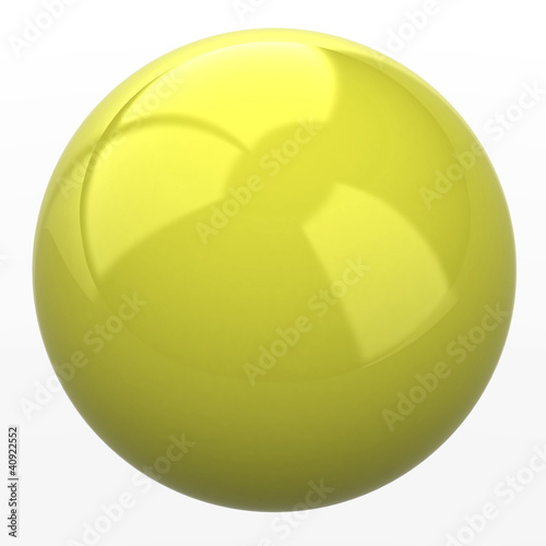 yellow sphere