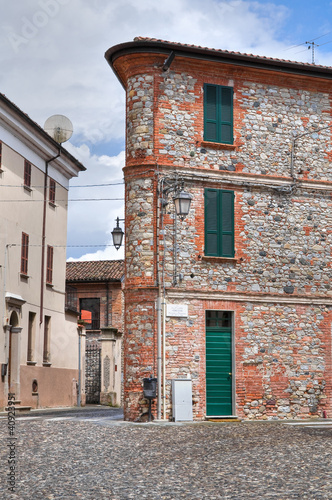 Alleyway. Rivergaro. Emilia-Romagna. Italy. photo