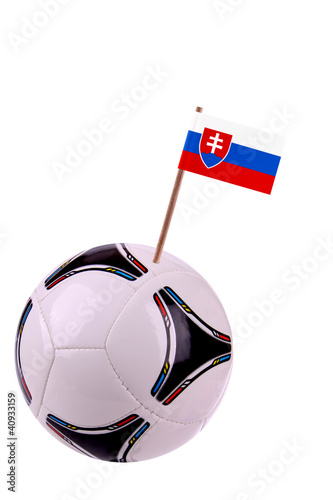 Soccerball or football in Slovaka photo