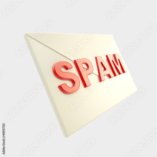 Spam letter icon symbol iso...