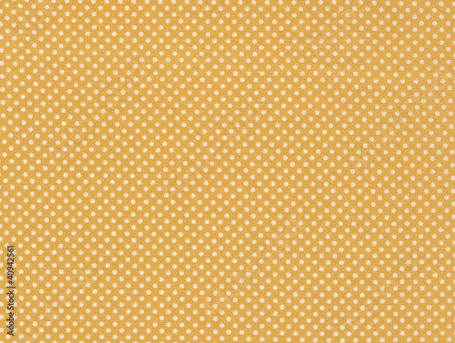 黄色の水玉模様