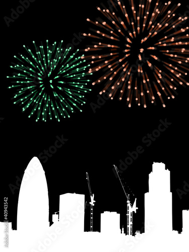 Fireworks Over London