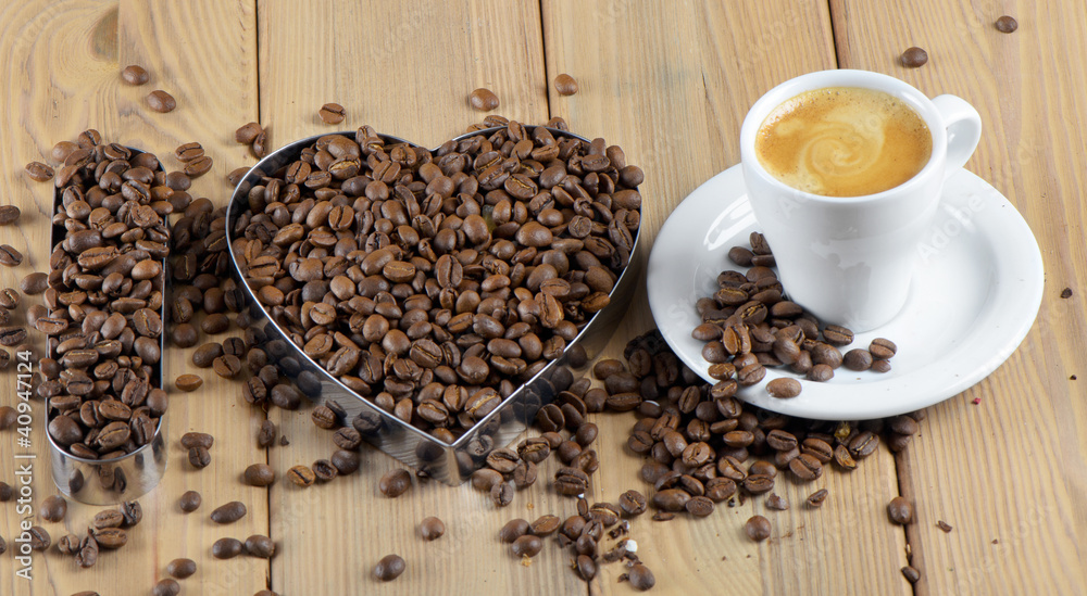 Naklejka premium Coffee