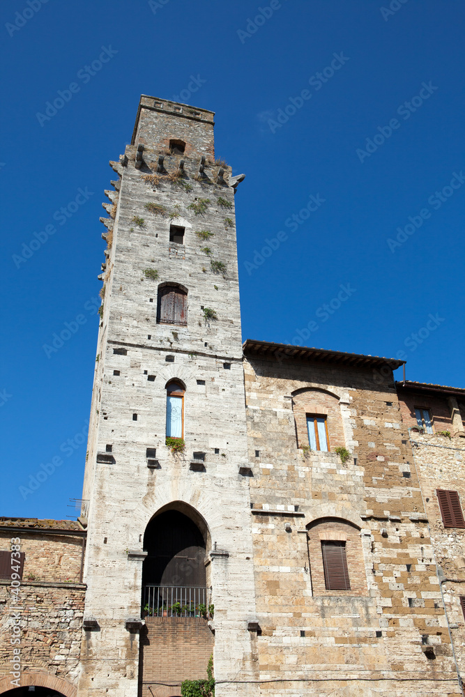 San Gimignano towers, Tuscany, Italy