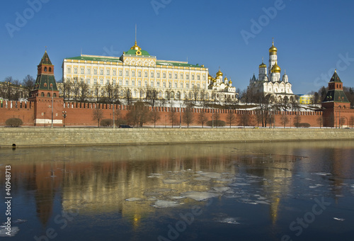 Moscow, Kremlin palace and cathedrals