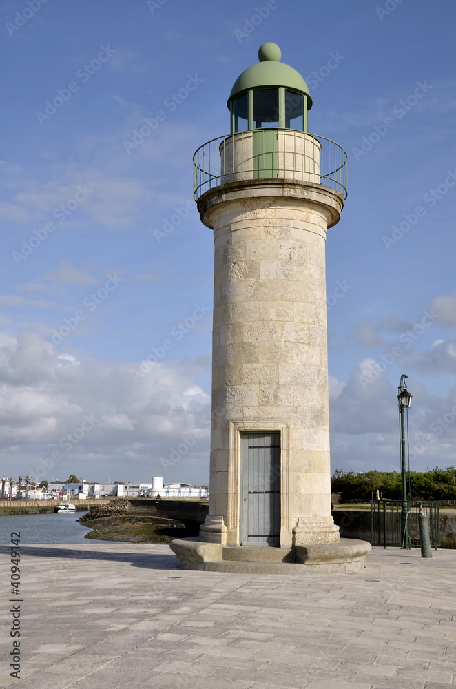 Lighthouse of Saint Gilles Croix de Vie in France