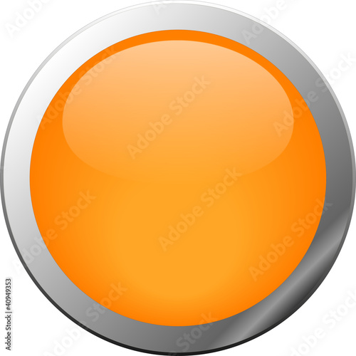 orange round glossy