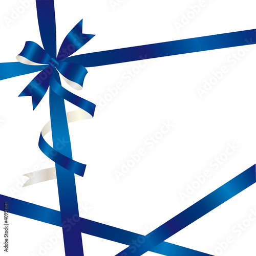 blue ribbon background