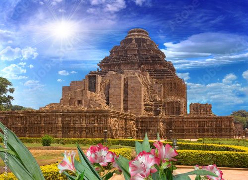 Sun Temple, Konark, India, rear view photo