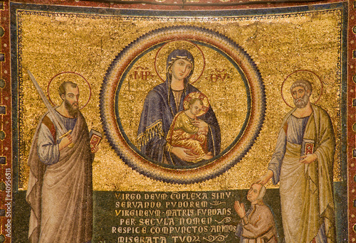 Rome - holy Mary and apostle - Santa Maria in Trastevere