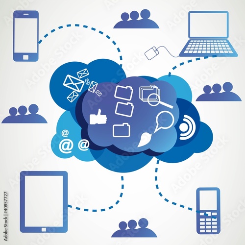 Cloud infographics