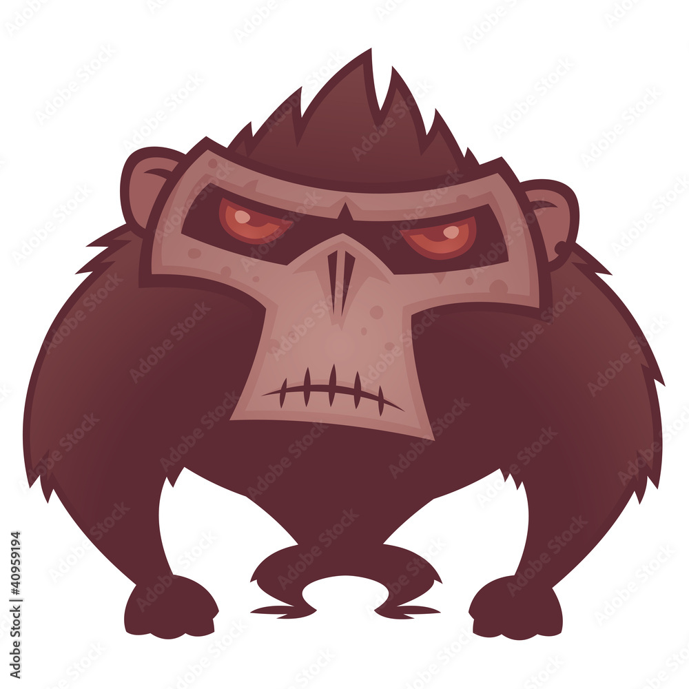 Obraz premium Angry Ape