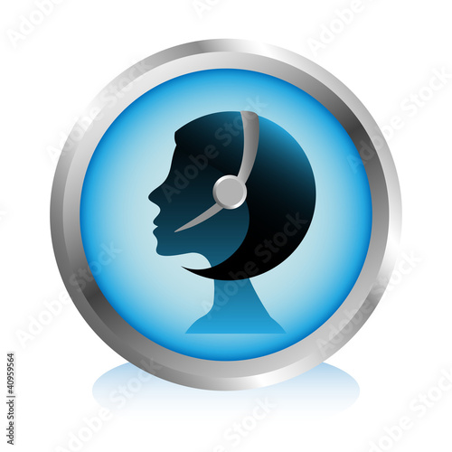 Call Center Button