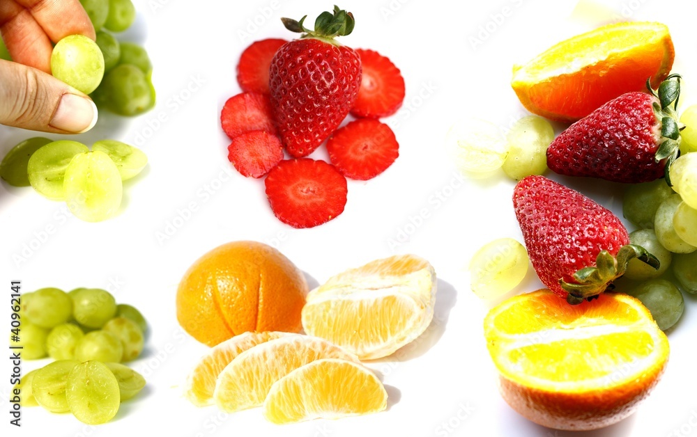Früchte Collage