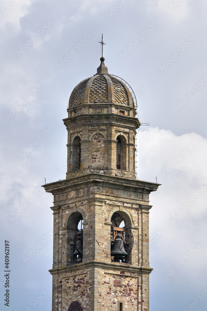 St. Giovanni Battista Church. Bardi. Emilia-Romagna. Italy.