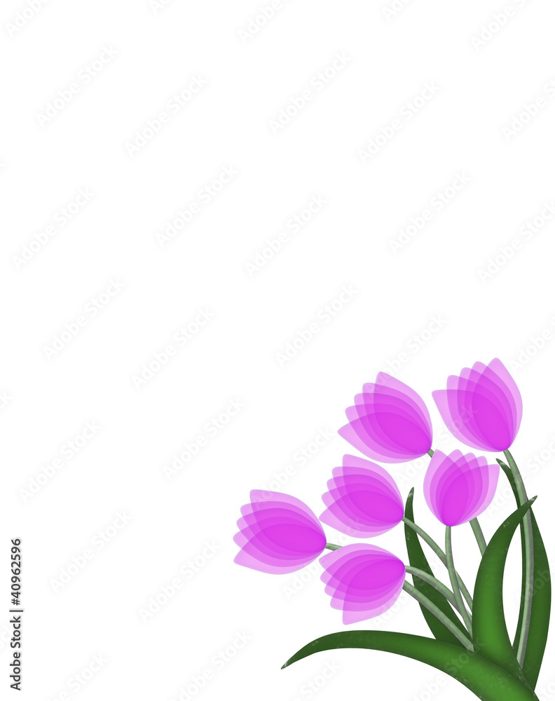 Tulip bouquet background Tulip bouquet background