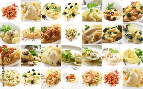 Collage - Pasta Dishes