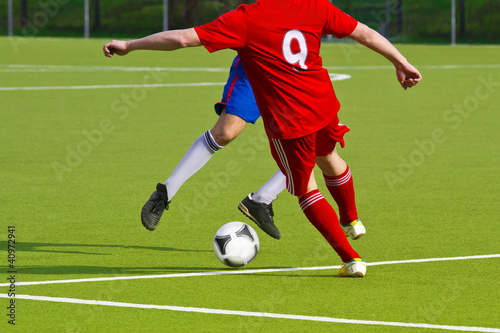 Soccer duel