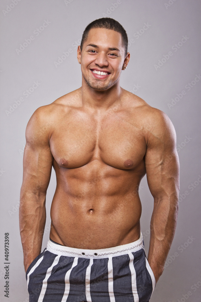 Image of muscle man Image of muscle man