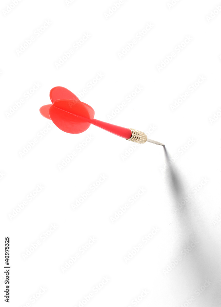 dart isolated on white dart isolated on white