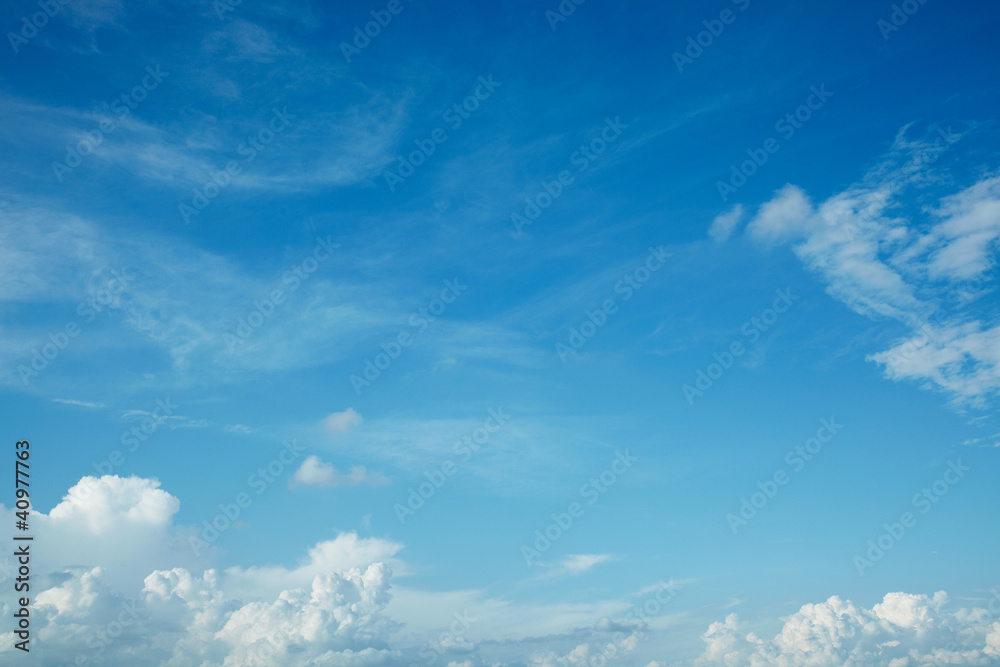 青空と雲 青空と雲