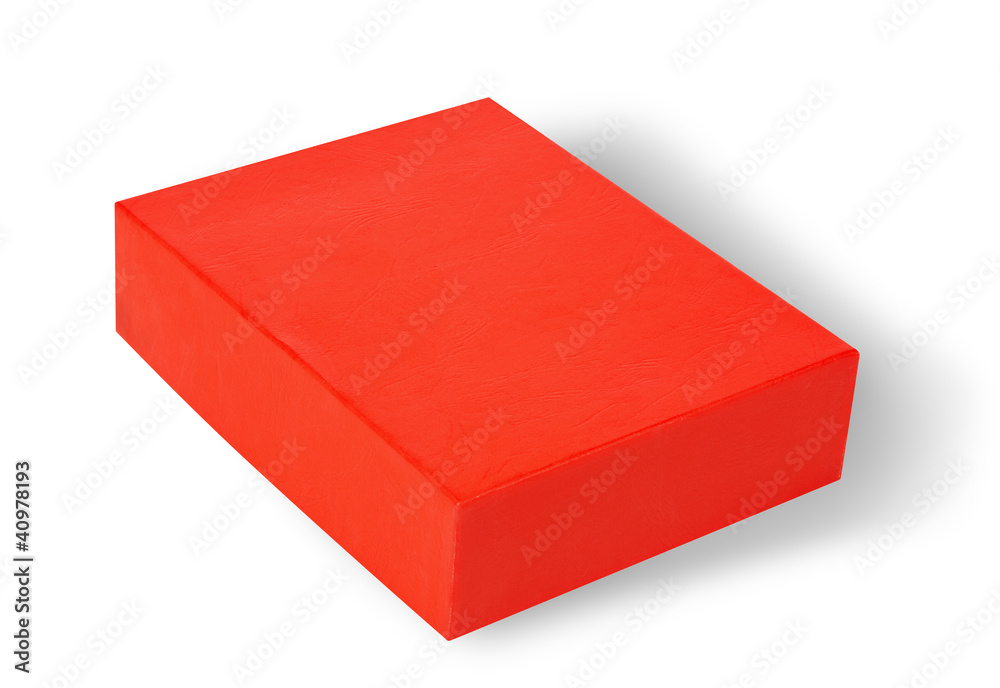 Red box on white Red box on white