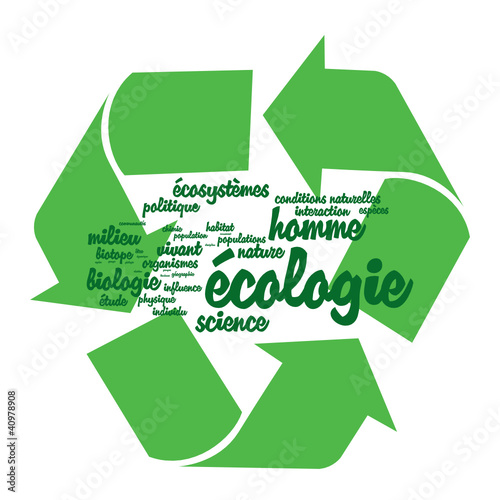 Web Art Design ECOLOGIE TAG CLOUD NUAGE  100