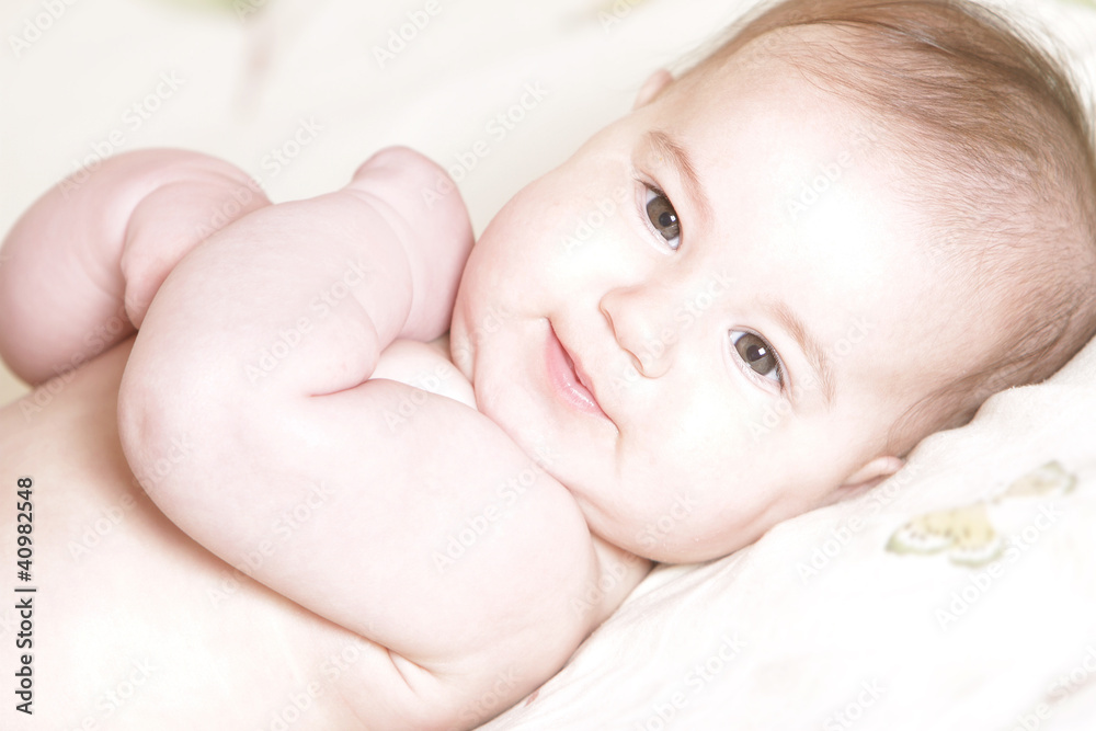 cute baby portrait at home cute baby portrait at home