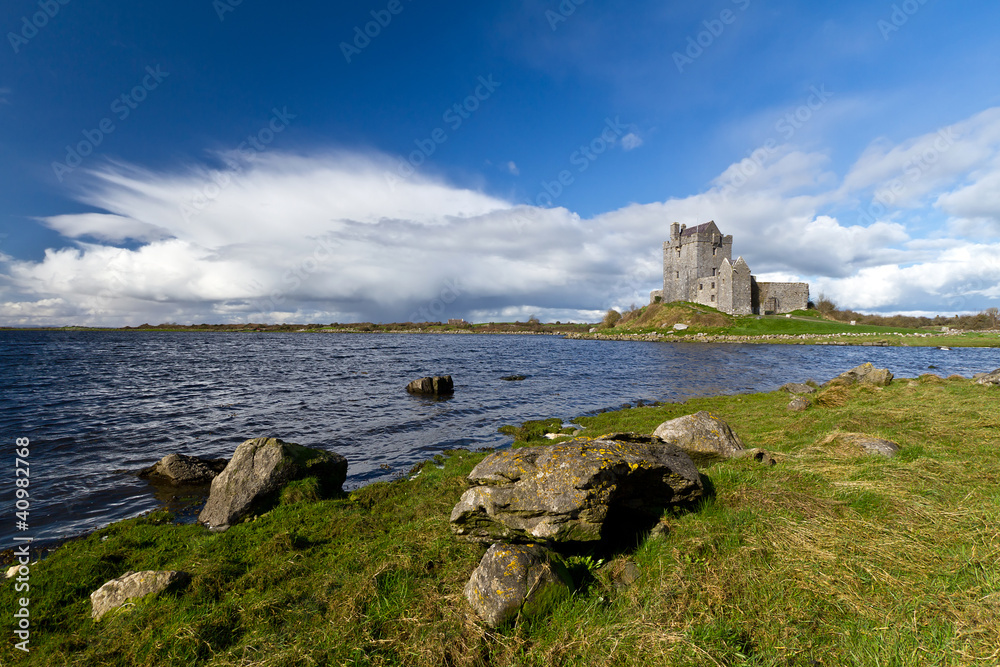 Dunguaire castle near Kinvarra in Co. Galway, Ireland