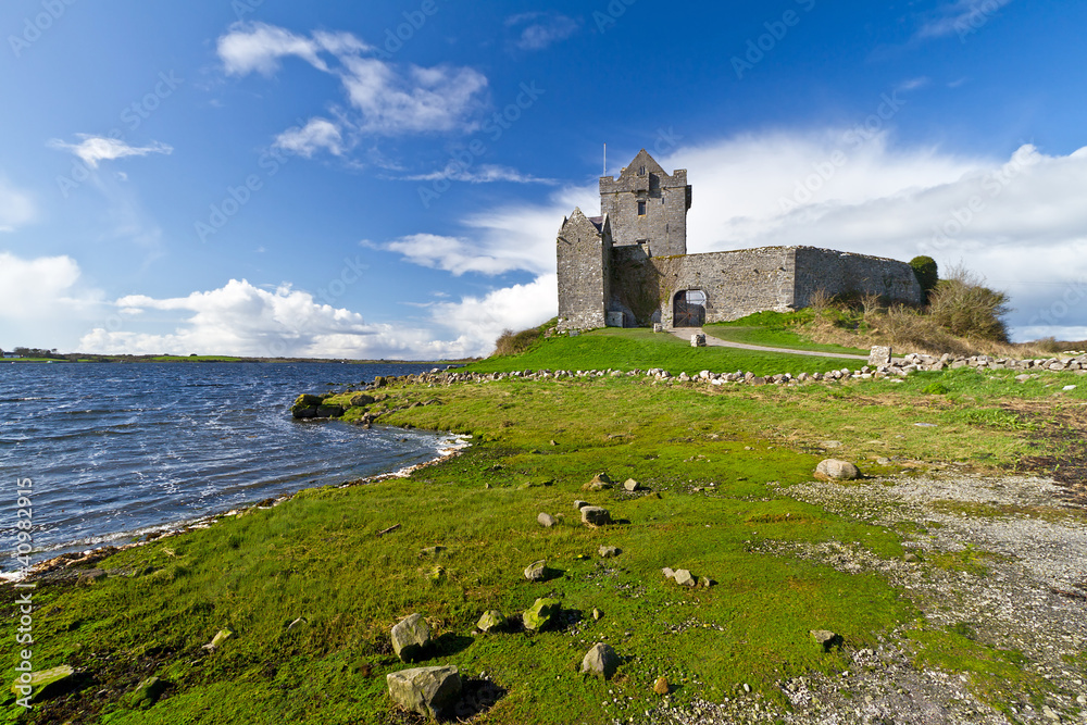 Dunguaire castle near Kinvarra in Co. Galway, Ireland