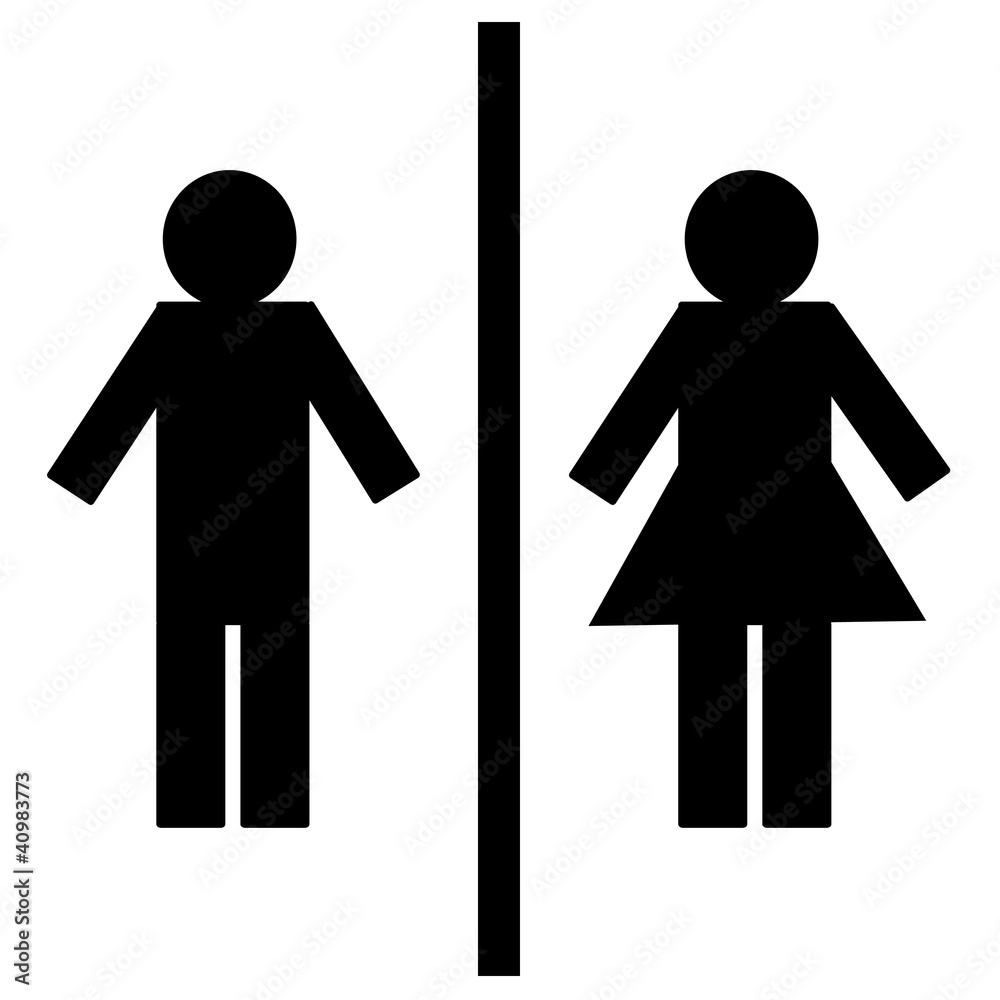 Isolate of man and girl on white background Isolate of man and girl on white background