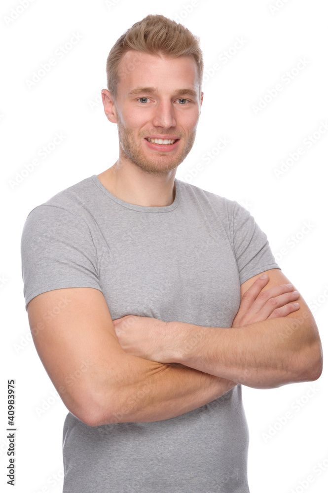 Happy young man Happy young man
